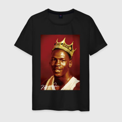 Jordan king – Мужская футболка хлопок с принтом купить со скидкой в -20%