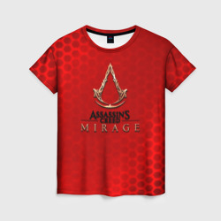 Assassins Creed Mirage hexagon red – Футболка с принтом купить со скидкой в -26%