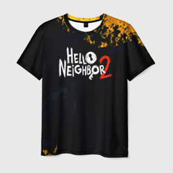 Мужская футболка 3D Hello Neighbor 2