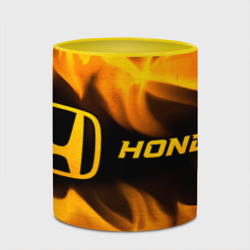 Кружка с полной запечаткой Honda - gold gradient по-горизонтали - фото 2