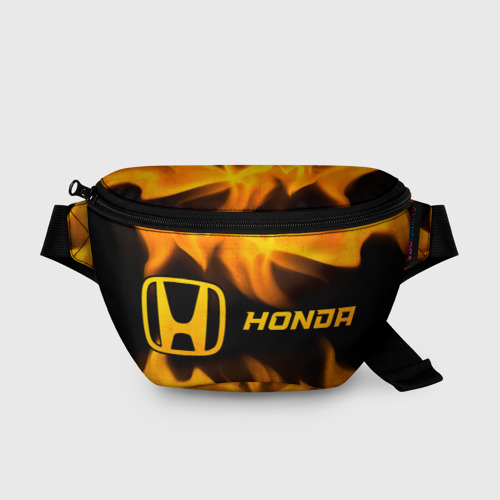 Поясная сумка 3D Honda - gold gradient по-горизонтали