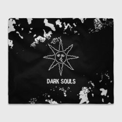 Плед 3D Dark Souls glitch на темном фоне