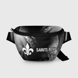 Поясная сумка 3D Saints Row glitch на темном фоне по-горизонтали