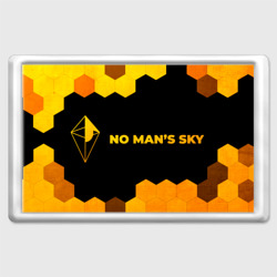 Магнит 45*70 No Man's Sky - gold gradient по-горизонтали