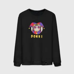Мужской свитшот хлопок Pomni - The Amazing Digital Circus