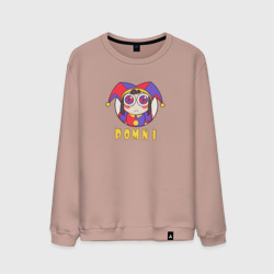 Мужской свитшот хлопок Pomni - The Amazing Digital Circus