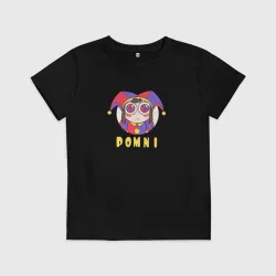 Детская футболка хлопок Pomni - The Amazing Digital Circus