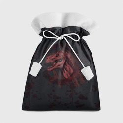 Подарочный 3D мешок Тирекс с каплями крови