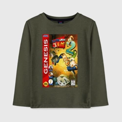 Детский лонгслив хлопок Earth worm jim 2 cover