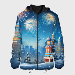 Мужская куртка 3D Новогодняя   Москва