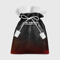 Подарочный 3D мешок Валентин в стиле Металлика - искры и огонь