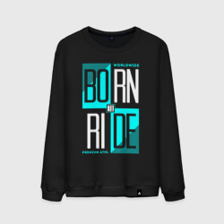 Мужской свитшот хлопок Worldwide born to ride premium athletic