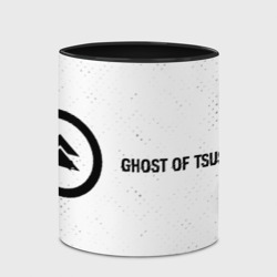 Кружка с полной запечаткой Ghost of Tsushima glitch на светлом фоне по-горизонтали - фото 2