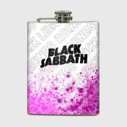 Фляга Black Sabbath rock legends посередине