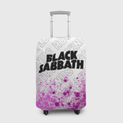 Чехол для чемодана 3D Black Sabbath rock legends посередине