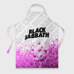 Фартук 3D Black Sabbath rock legends посередине