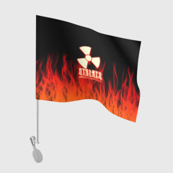 Флаг для автомобиля Stalker 2 flame