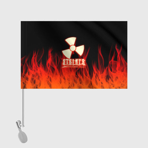 Флаг для автомобиля Stalker 2 flame - фото 2