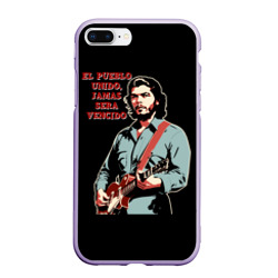 Чехол для iPhone 7Plus/8 Plus матовый Че Гевара с гитарой