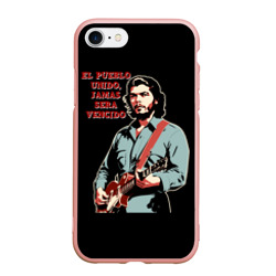 Чехол для iPhone 7/8 матовый Че Гевара с гитарой
