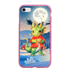 Милый дракон в свитере – Чехол для iPhone 6/6S матовый с принтом купить