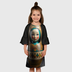 Детское платье 3D Матрёшка от ai - фото 2