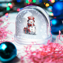 Игрушка Снежный шар New Year's cute snowman - фото 2