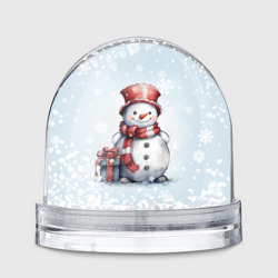 Игрушка Снежный шар New Year's cute snowman