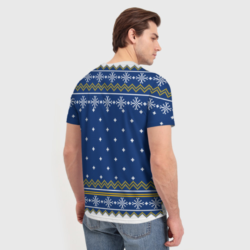 Мужская футболка 3D I heard you like ugly sweaters, цвет 3D печать - фото 4