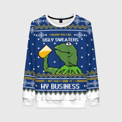 Женский свитшот 3D I heard you like ugly sweaters