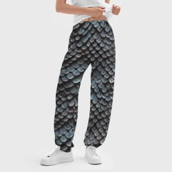 Женские джоггеры оверсайз 3D Паттерн чешуя дракона - фото 2
