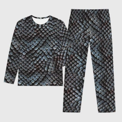 Мужской костюм для дома 3D Паттерн чешуя дракона