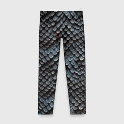 Детские леггинсы 3D Паттерн чешуя дракона
