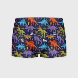 Мужские трусы 3D Мультяшные динозавры 