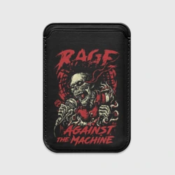Картхолдер Magsafe магнитный Rage Against - skeleton