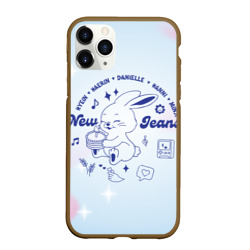 Чехол для iPhone 11 Pro Max матовый Newjeans bunny