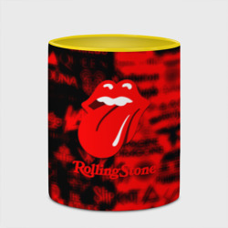 Кружка с полной запечаткой Rolling Stones logo групп - фото 2