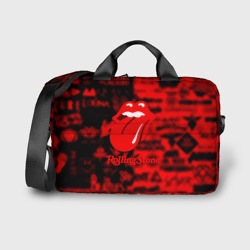 Сумка для ноутбука 3D Rolling Stones logo групп