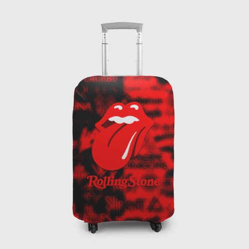 Чехол для чемодана 3D Rolling Stones logo групп, цвет 3D печать