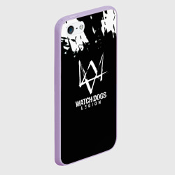 Чехол для iPhone 5/5S матовый Watch dogs краски - фото 2