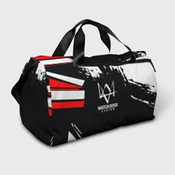 Сумка спортивная 3D Watch dogs краски