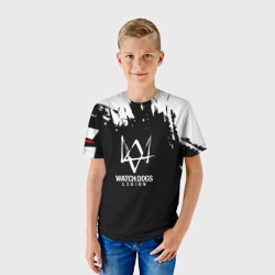 Детская футболка 3D Watch dogs краски - фото 2