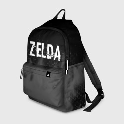 Рюкзак 3D Zelda glitch на темном фоне посередине