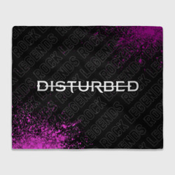 Плед 3D Disturbed rock legends по-горизонтали