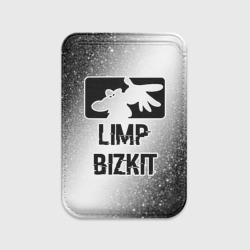 Картхолдер Magsafe магнитный Limp Bizkit glitch на светлом фоне
