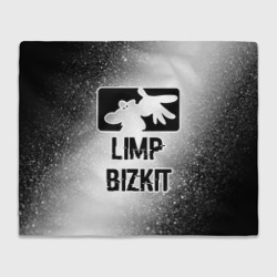 Плед 3D Limp Bizkit glitch на светлом фоне