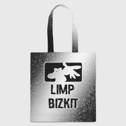 Шоппер 3D Limp Bizkit glitch на светлом фоне