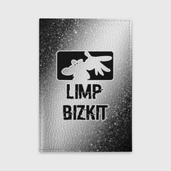 Обложка для автодокументов Limp Bizkit glitch на светлом фоне