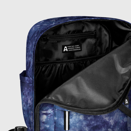 Женский рюкзак 3D с принтом Абстракция - sea blue, фото #5