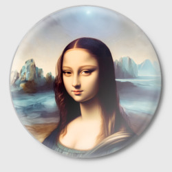 Значок Ai art- азиатская Мона Лиза
